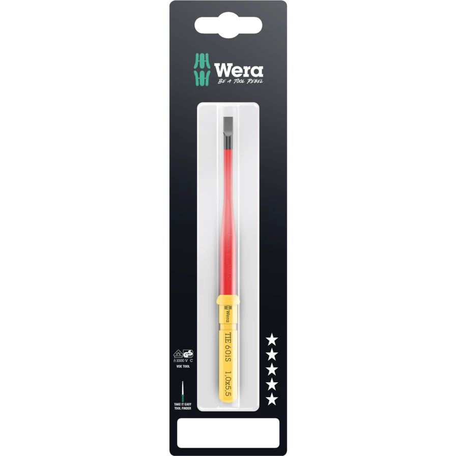 Wera Take It Easy, 1 Stk, Flad, 157 Mm