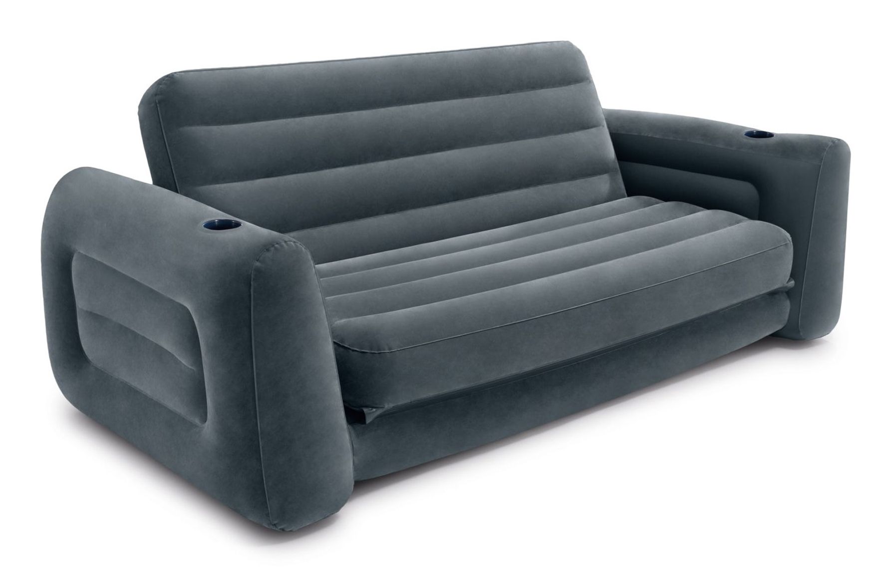 Intex Pull-Out Sofa, Grå, Pvc, 2 Sæde , 200 Kg, 2310 Mm, 2030 Mm