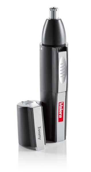 Valera Trimmy 624.02 Nose and Ear Hair Trimmer with Washable Stainless Steel Blade - Black