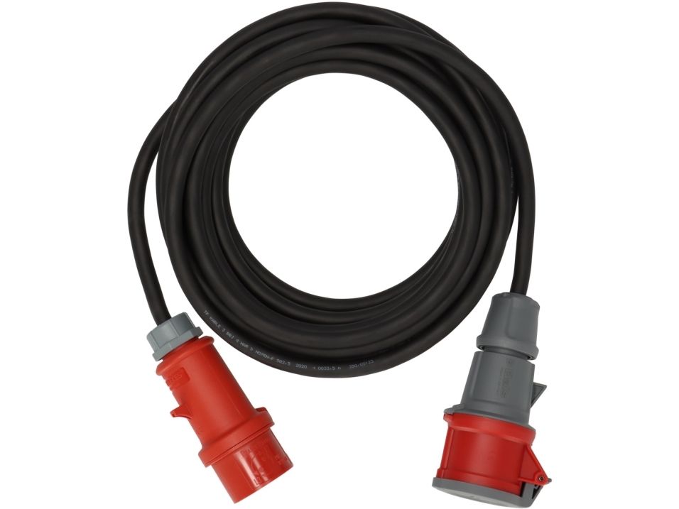 Brennenstuhl 1169370100 Stromverlängerungskabel 16 A Schwarz 10 M