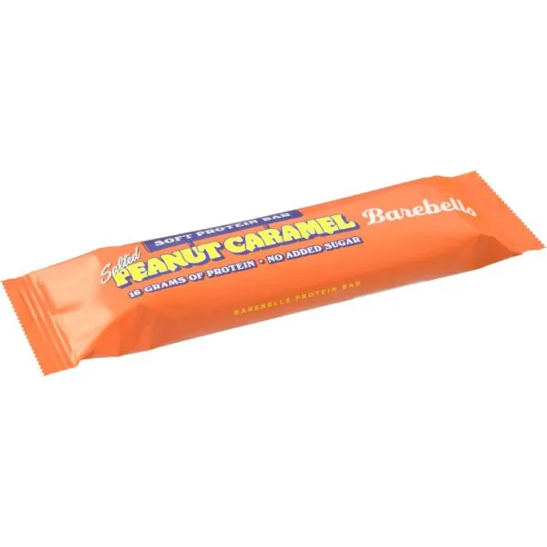 Proteinbar Barebells Soft Peanut Caramel 55g - med 12 stk.