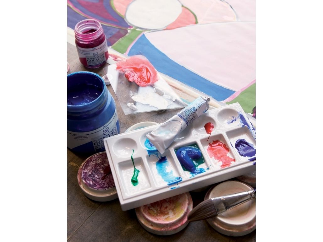 Talens Gouache Extra Fine Quality Tube Deep Red 302 | Skola & Hobby - Konstmaterial - Gouache | GameStuff