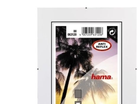 Hama Frameless Picture Holder Clip-Fix - Fotoholder - Designet Til: 6X8,3 Tommer (15X21 Cm) - Glas - Firkantet