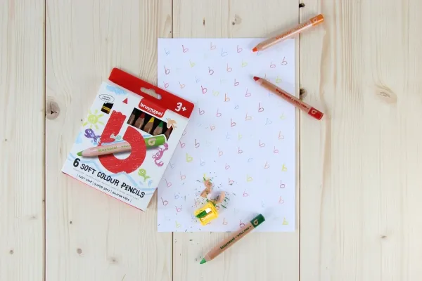 Bruynzeel 60119006, Mjuk, 6 styck | Skola & Hobby - Konstmaterial - Pennor | GameStuff