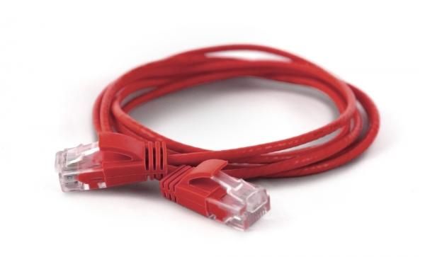 Wantec - Patchkabel (Han) Til Rj-45 (Han) - Cat 6A - Rød