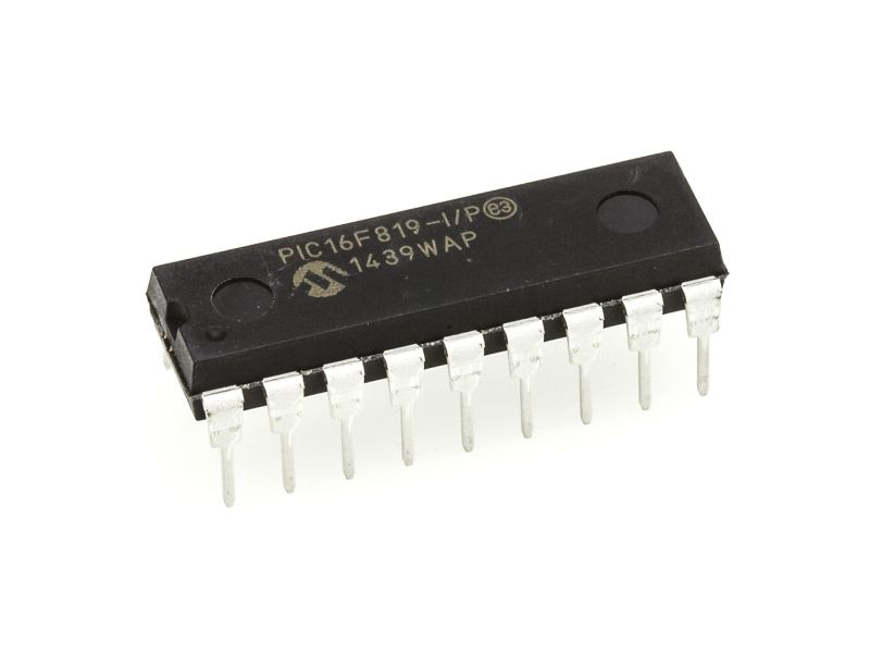 Microchip Technology Pic16f819-I/P Embedded-Mikrocontroller Pdip-18 8-Bit 20 Mhz Antal I/O 16