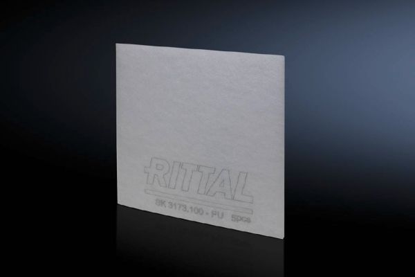 Rittal 3173.100, Harmaa, Ilma, Kuitu, 289 mm, 17 mm, 289 mm