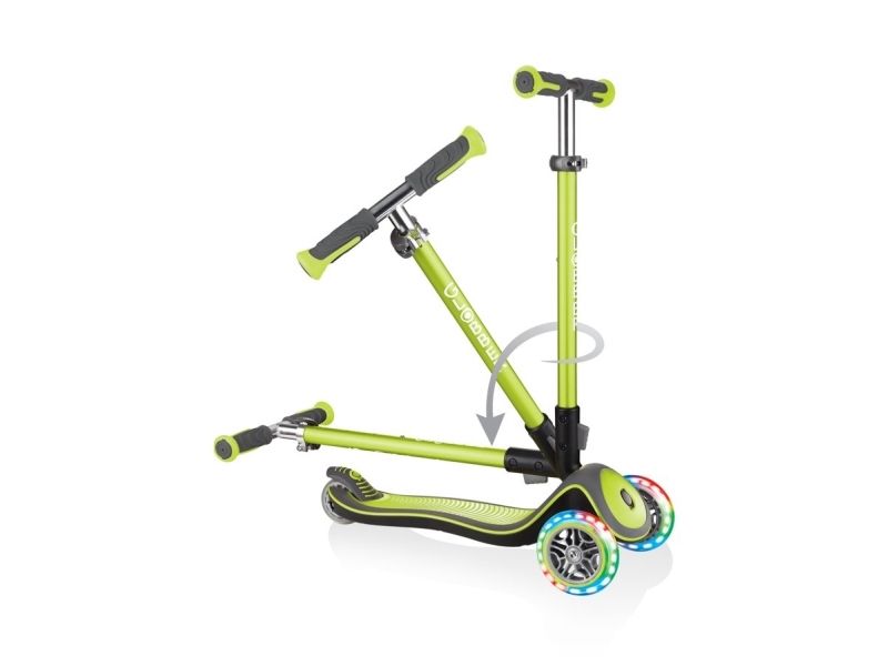 Globber Elite Deluxe, Kinder, Klassischer Roller, Junge/Mädchen, Asphalt, 50 Kg, 3 Rad/Räder