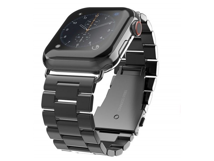 Swissten Metal Band For Apple Watch 38-40Mm Black - 8595217477254, Urrem, Apple, Apple Watch Se, Apple Watch Series 1, Apple Watch Series 2, Apple Wa
