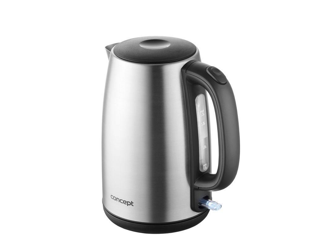 Concept Rk3260, 1,7 L, 2200 W, Edelstahl, Edelstahl, Wasserstandsanzeige, Drahtlos