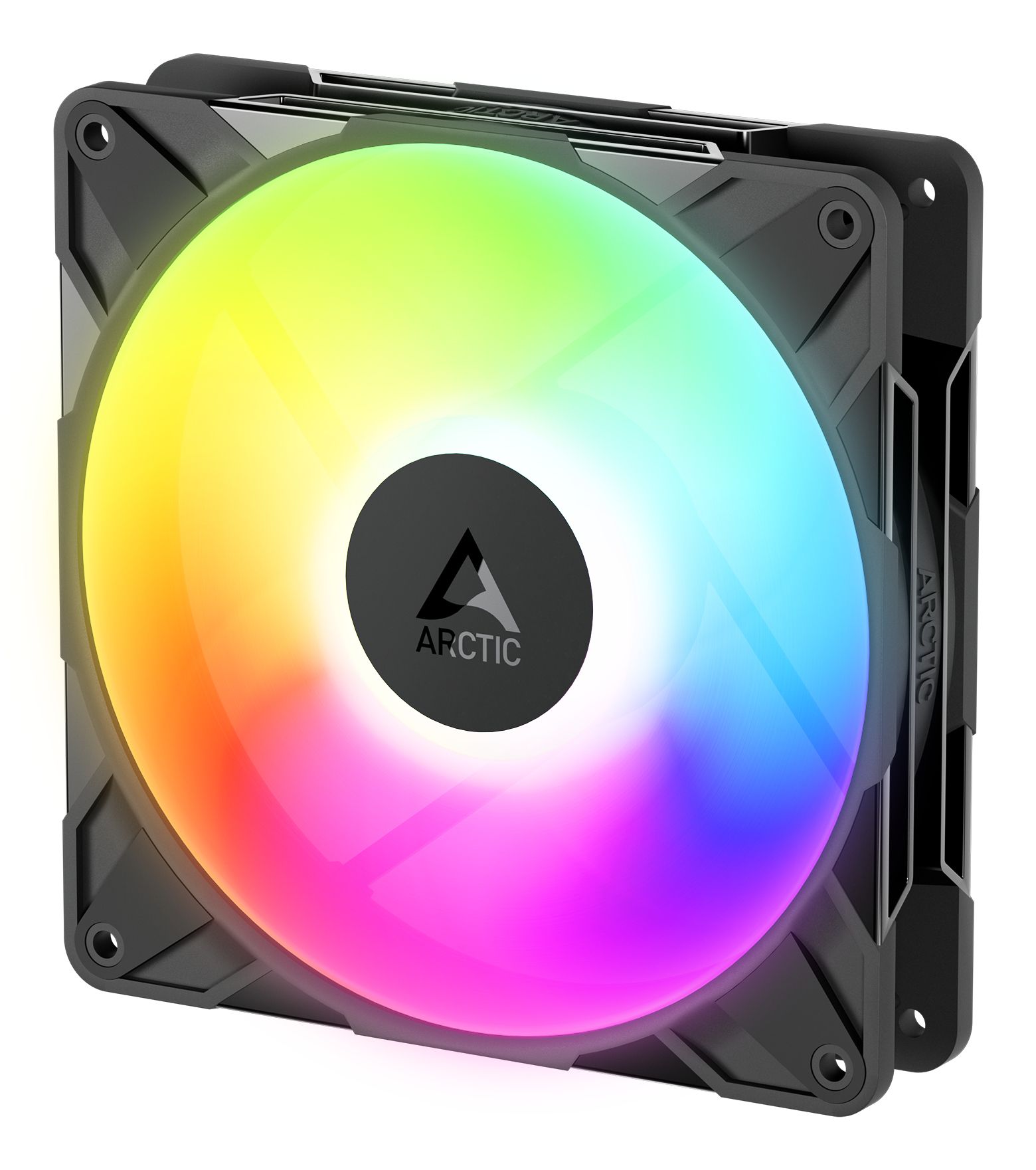 Arctic P14 Pro Reverse A-RGB - Kabinet køler - 140mm - Sort med RGB LED lys
