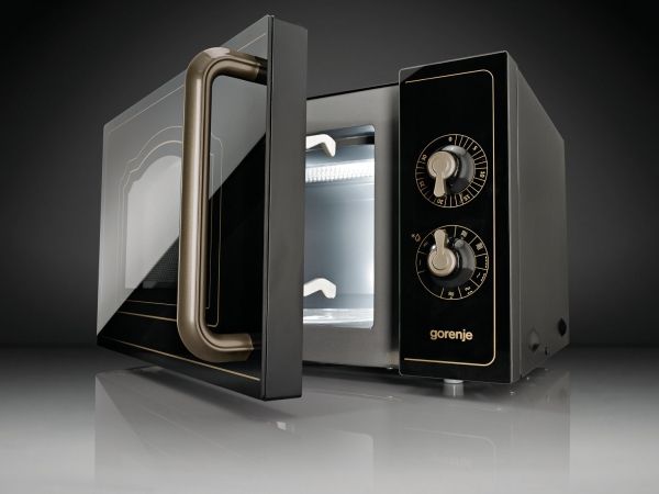 Gorenje MO4250CLB - microwave oven with grill - freestanding - black matte