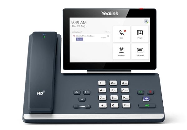 Yealink MP56 - VoIP-telefon - med Bluetooth interface - SIP - klassisk grå