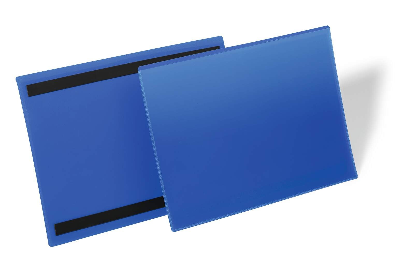 Aufbewahrungstasche Mit Magnetverschluss, A4-Querformat, Blau – 50 Stück/Packung