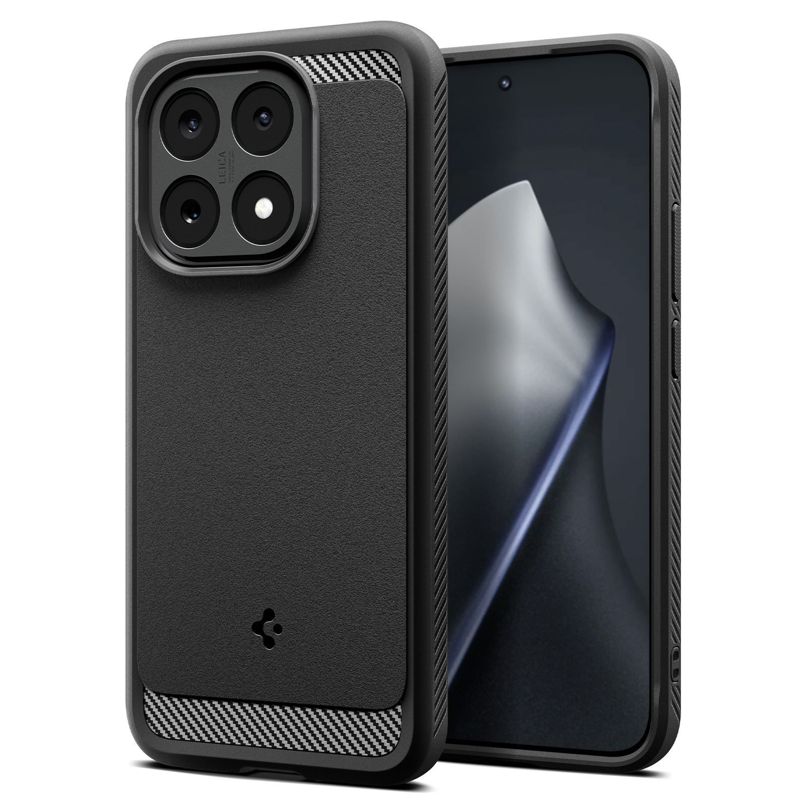 Spigen Rugged Armor, Cover, Xiaomi, 15T, 17,4 cm (6.83), Sort