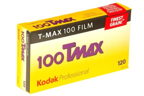 Kodak Professional T-Max 100 - Sort/hvid film - 120 (6 cm) - ISO 100 - 5 ruller