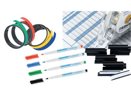 Franken Z-Jkp, Tilbehørssæt, Flerfarvet, Sort, Blå, Grøn, Rød, 100 Mm, 225 Mm, 170 Mm