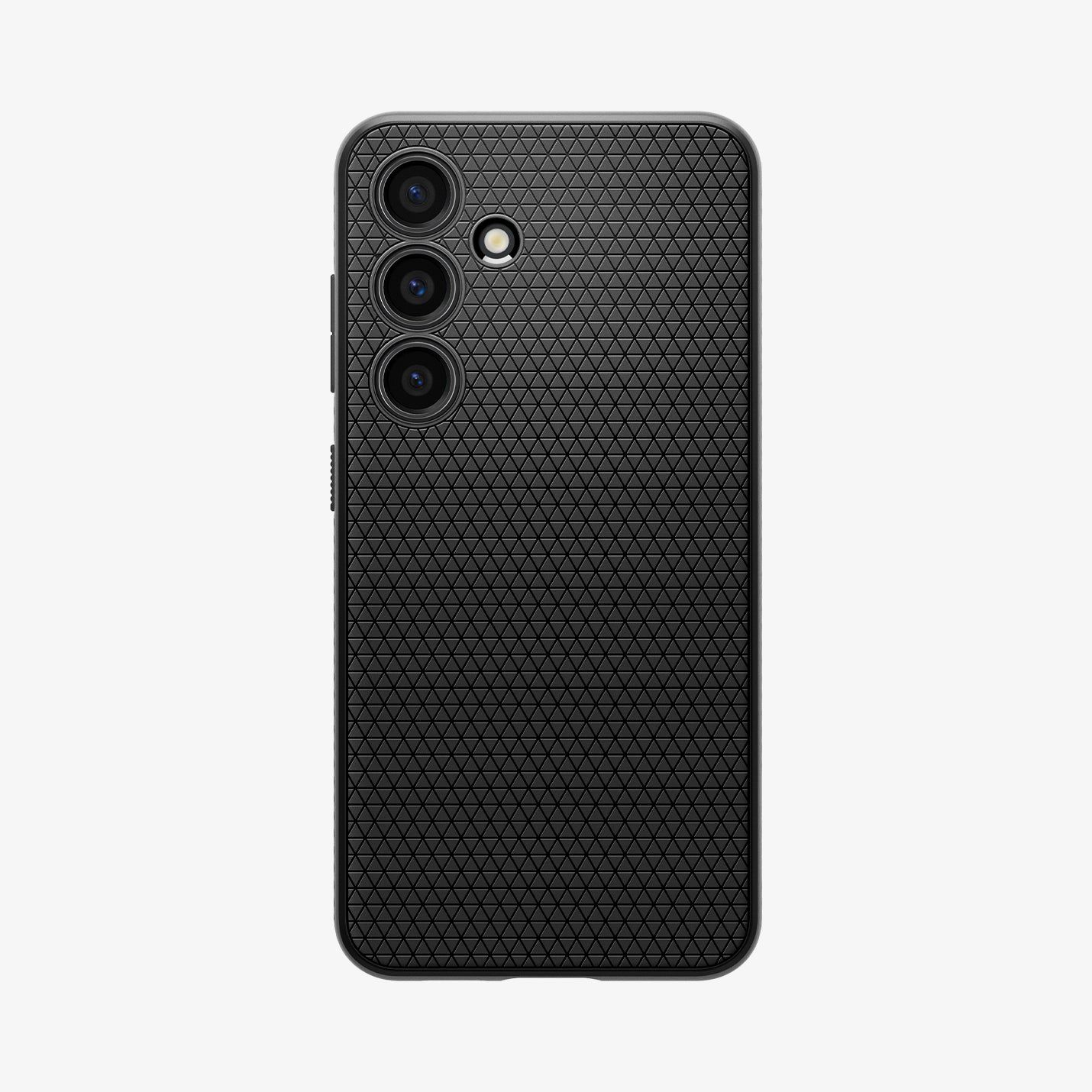 Spigen Liquid Air + S926 czarny/matte black ACS07327 (Samsung Galaxy S24+), Smartphone Hülle, Schwarz - Bild 4