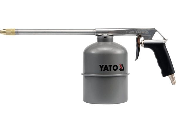 Yato YT-2374, 0,85 L, 4 bar, 8 bar, 130 l/min, Polyvinylchlorid (PVC), Grå