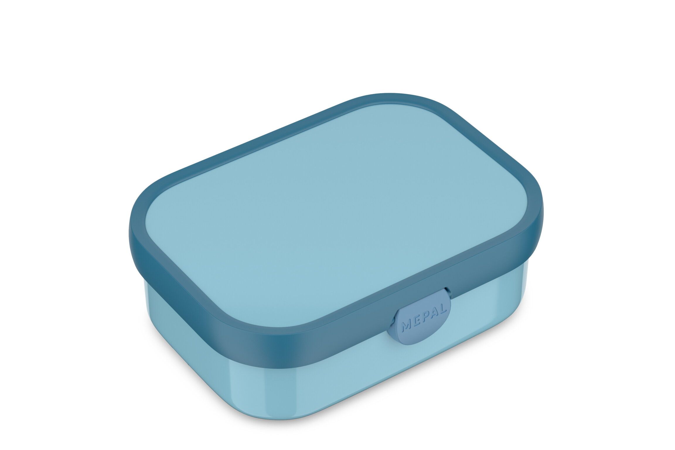 Mepal - Brotdose Campus - 750 ml - Cool blue | Bento Box Kinder - Brotdose mit Fächern & Gabel - Meal Prep Box mit Clip-Verschluss - Spülmaschinenfest - Bild 6