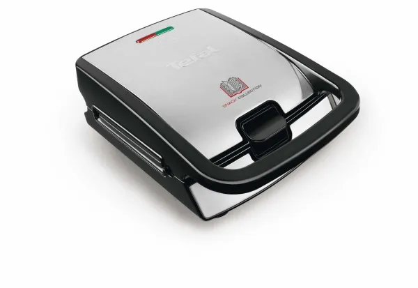 Tefal Snack Collection Sw854d16 Toast Maskine / Vaffelbager / Grill 700 W Rustfrit Stål/sort
