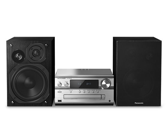 Panasonic Sc-Pmx94 - Audiosystem - 2 X 60 Watt - Sølv
