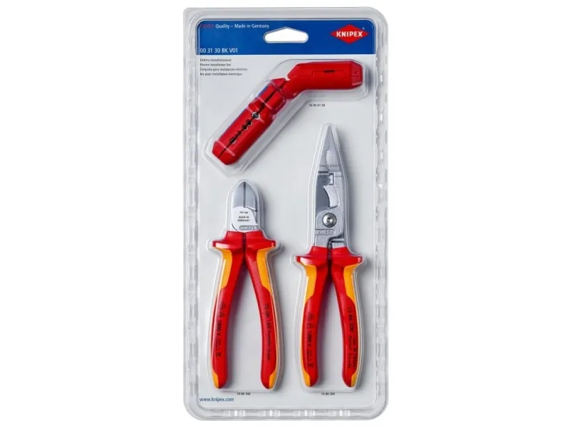 KNIPEX - Verktygskit - 3 delar - isolering | Verktyg & Verkstad - För verkstaden - Verktygslåda & verktygssats | GameStuff