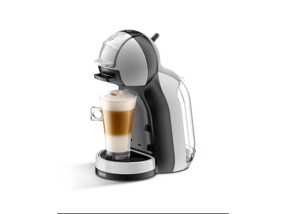 Krups Mini Me KP123B, Espressomaskin, 0,8 l, Kaffekapslar, 1500 W, Svart, Silver