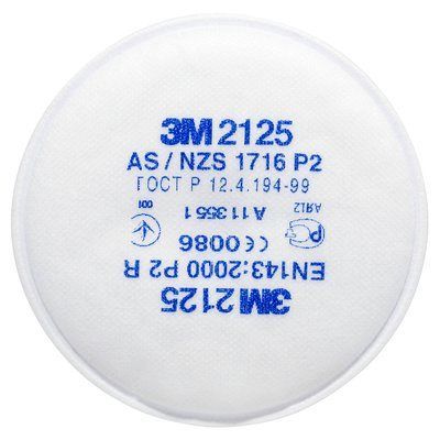 3M 2125, Partikelfilter, 2 stk, P2