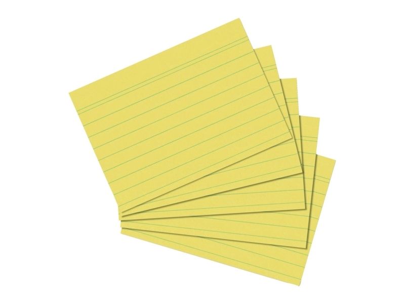 Herlitz 1150515, Gelb, 100 Blätter, 1 Stück(E)