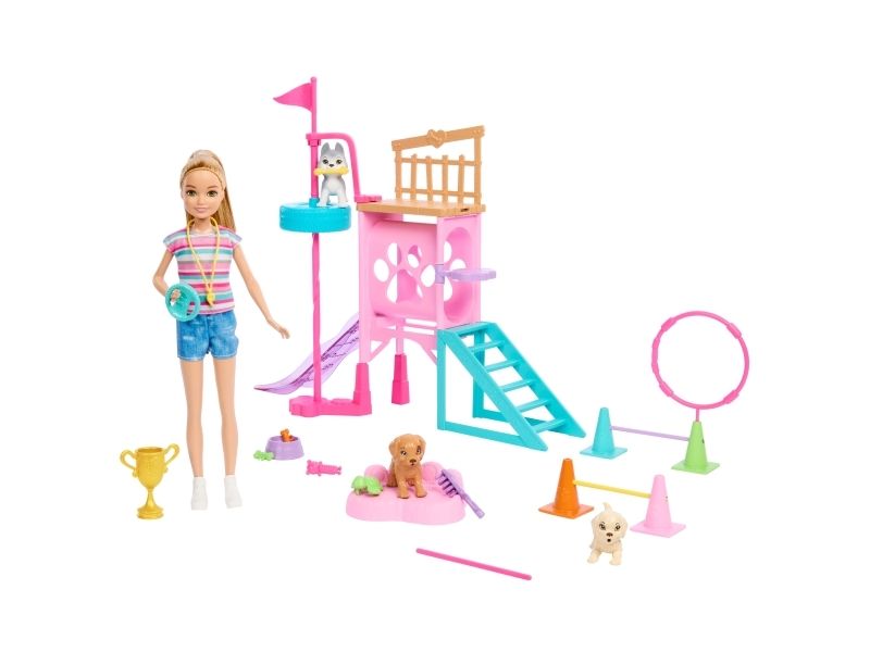 Barbie Stacie Puppy Playground Playset