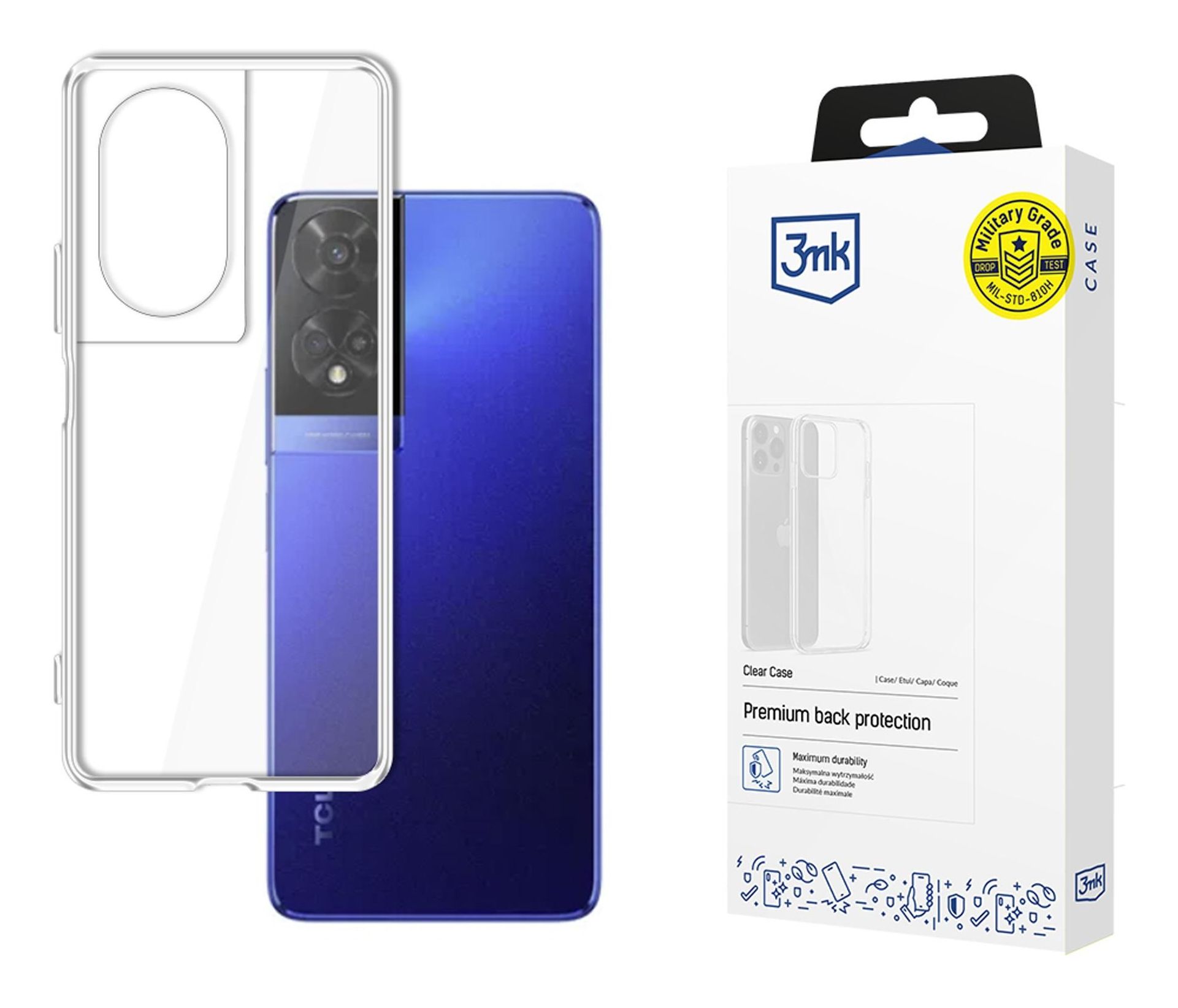 3Mk Etui Klarsichthülle Til Tcl 50 5G
