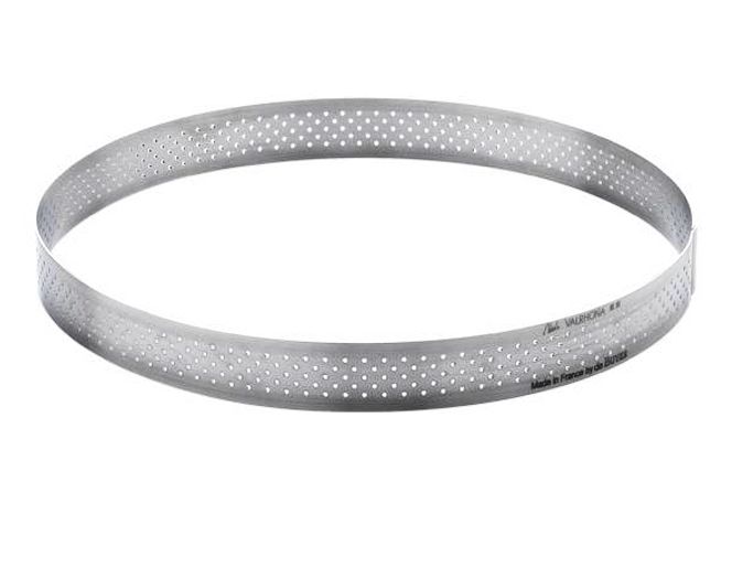 de Buyer 3099.07, Stegepande, Rund, Rustfrit stål, Rustfrit stål, Frankrig, 185 mm