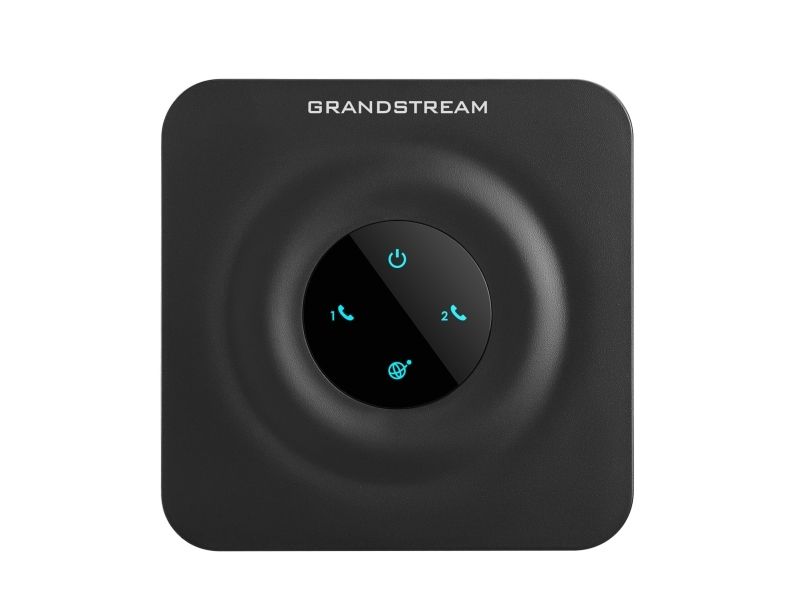 Grandstream HT802 V2 VoIP-telefonadapter Ethernet Fast Ethernet Sort