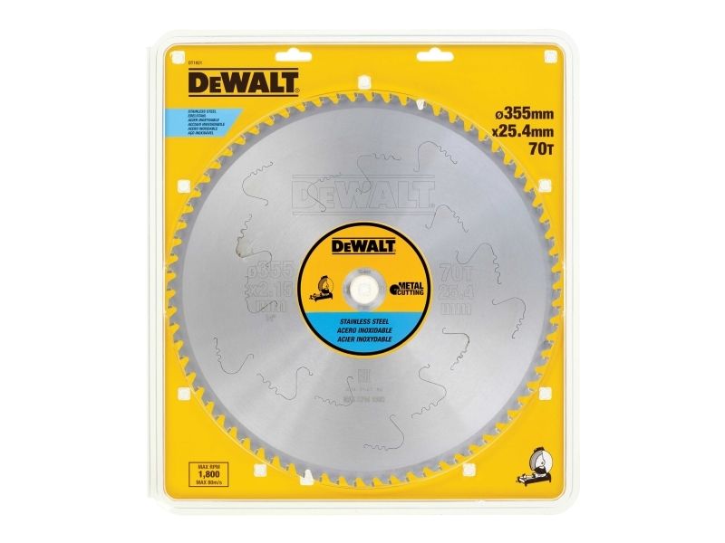 Dewalt Metall-Trennscheibe 355X2,15X25,4 Mm Z70 10°