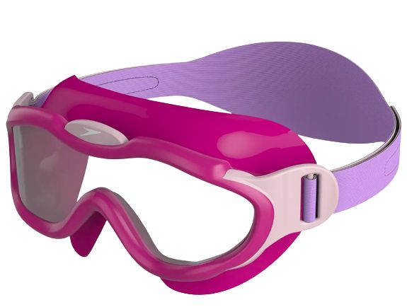 Speedo Biofuse, Unisex, One size, Lyserød, Transparent, Lyserød, Silikone