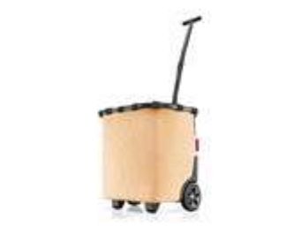 Reisenthel Carrycruiser, Trolley Taske, Beige, Aluminium, Polyester, Mønster, 40 L, 420 Mm