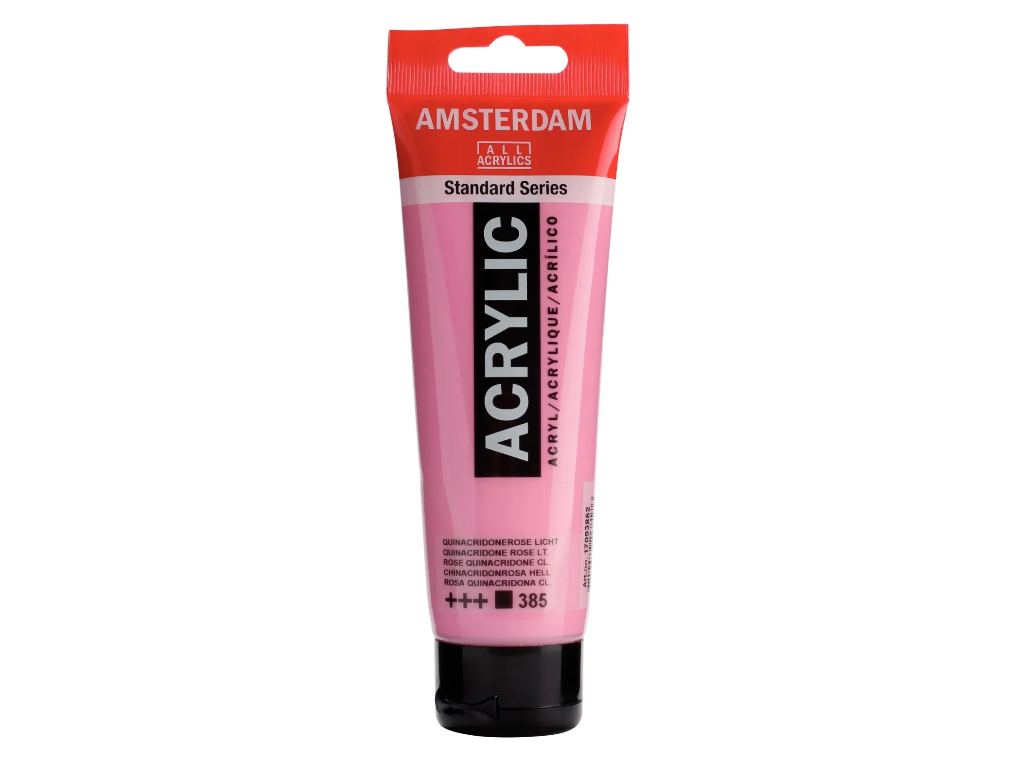 Amsterdam Standard Series Acrylic Tube Quinacridone Rose Light 385 | Skola & Hobby - Konstmaterial - Akryl & Akvareller | GameStuff