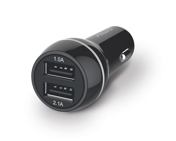 Philips Usb Lader Med 2 Udtag For 12V