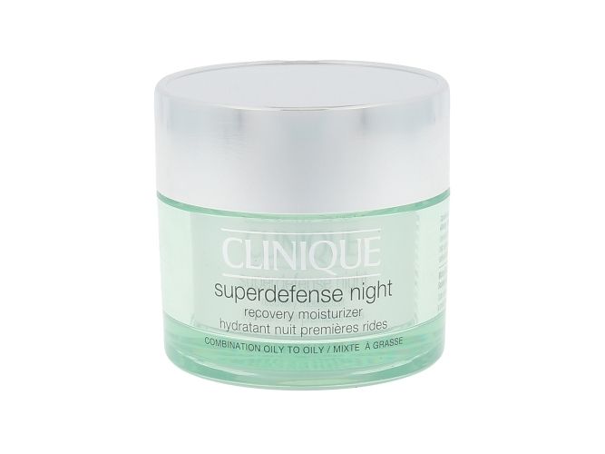 Clinique Superdefense Night Recovery Moisturizer Very Dry To Dry Combinaton Skin - 50 ml