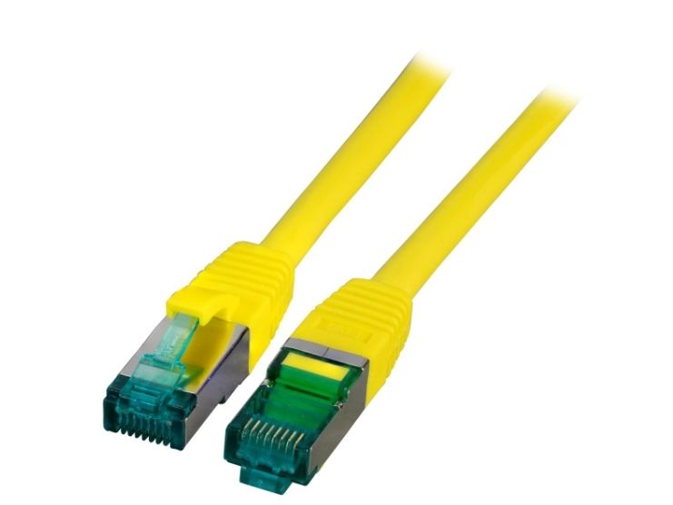 EFB Elektronik MK6001.1,5Y netværkskabel Gul 1,5 m Cat6a S/FTP (S-STP)