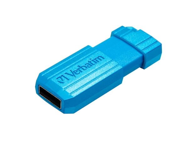Verbatim Store N Go 64Gb Pinstripe Usb 2.0 Caribbean Blue - Usb-Stick - 64 Gb