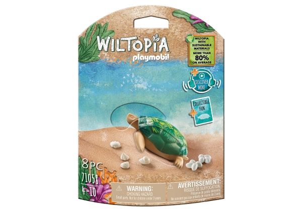 Playmobil Wiltopia Kæmpeskildpadde Figursæt - 4+år