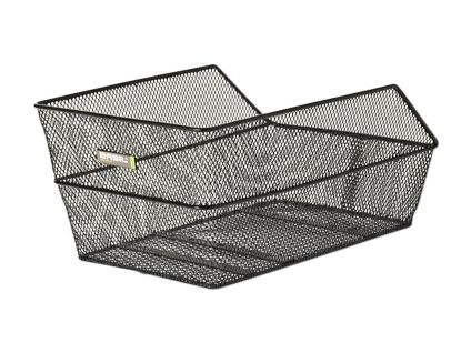 Basil Cento, Bagside, Cykelkurv, Stål, Sort, 5 kg, 450 mm