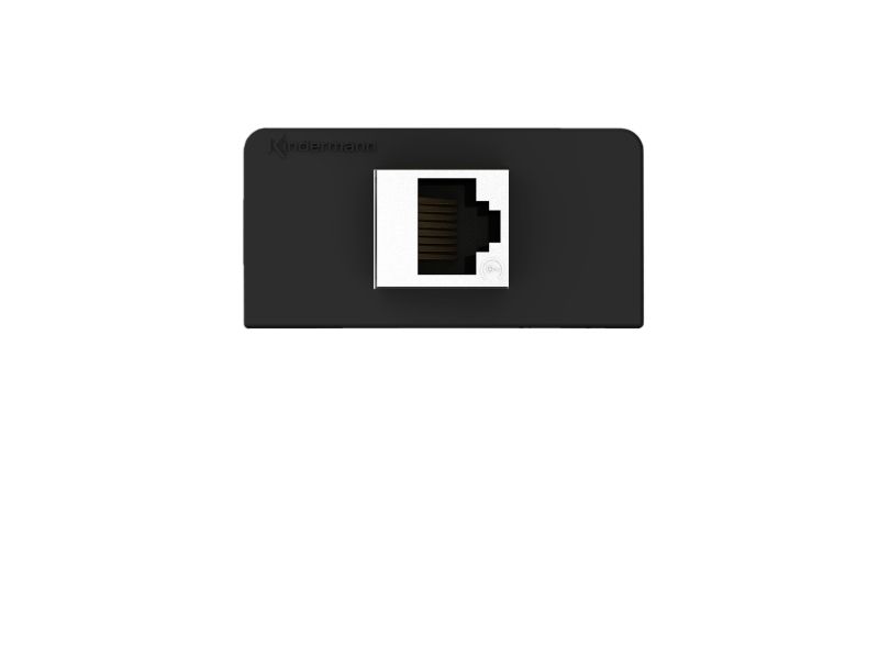 Kindermann Konnect Design Click Cat-6A Anthrazit, Rj-45, 6A, Anthracit, Plast, 1 Stk