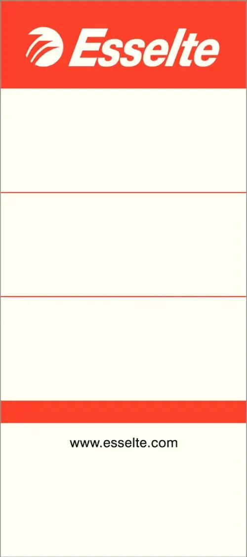 Esselte - Mappryggetikett - för ANSI A (Letter) (216 x 279 mm) - vit (paket om 100) | Kontorsmaterial - Kontorstillbehör - Övriga | GameStuff