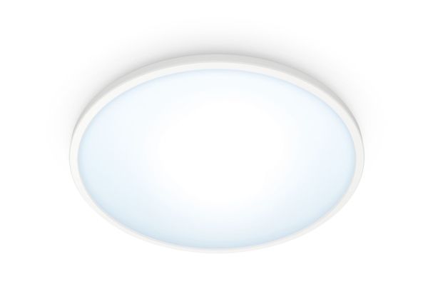 Wiz Ceiling Light Superslim White - Smart Led Lighting - Warm To Cool White Light - Integrated Led - 14W - Wi-Fi
