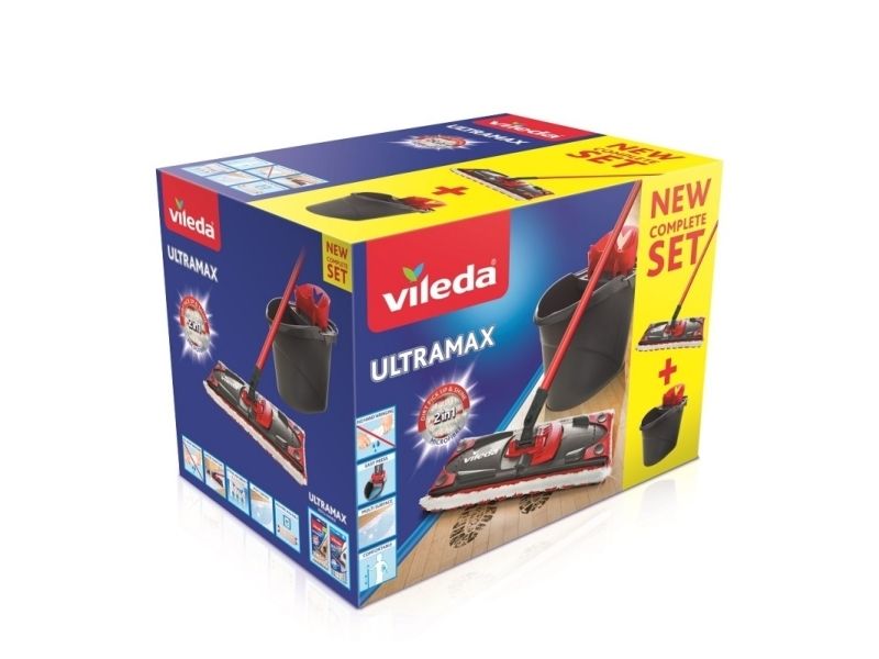 Vileda Ultramax Moppe - New Complete Set | Rengöring - Utrustning - Rengöringsutrustning | GameStuff
