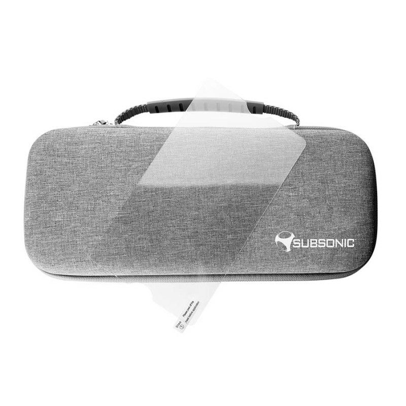 Subsonic SA5635, Beuteltasche, Sony, Grau, Ethylen-Vinylacetat-Schaum (EVA), PlayStation Portal, Schlagfest, Kratzresistent, Schockresistent, Wasserfest