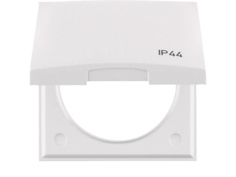 Berker 918282599, Hvid, Termoplast, Skrueløs, Berker, Blank, Integro Flow